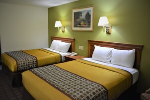 2 Queen Bed, Non Smoking, Handicap | Desk, laptop workspace, soundproofing, iron/ironing board