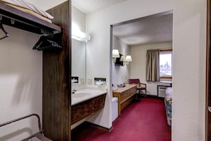 Desk, laptop workspace, soundproofing, iron/ironing board
