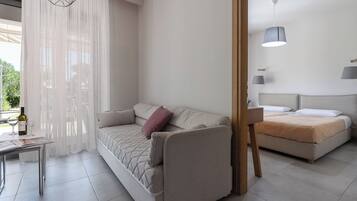 Superior Suite, 2 Bedrooms, Garden View | In-room safe, soundproofing, iron/ironing board, free cribs/infant beds