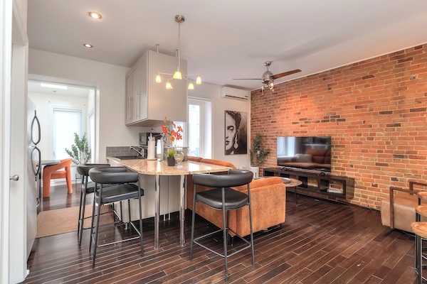 Apartment, 2 Bedrooms | Living area | Flat-screen TV