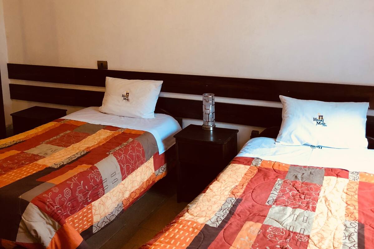 Standard Double Room, 2 Single Beds | In-room safe, free WiFi