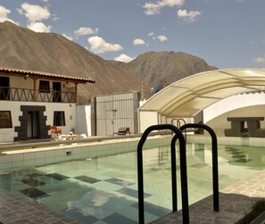 Indoor pool, outdoor pool