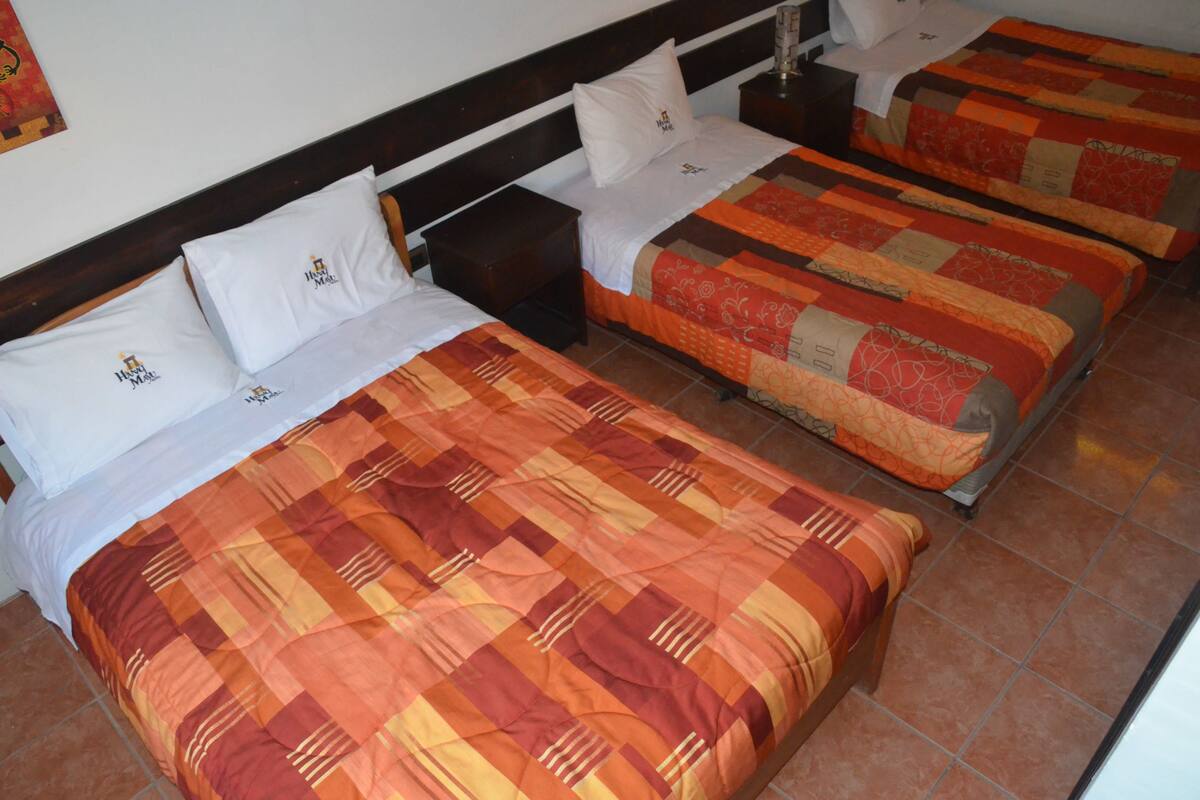 Family Quadruple Room, Multiple Beds | In-room safe, free WiFi
