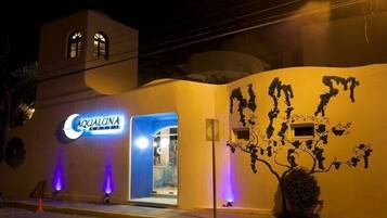 Front of property - evening/night