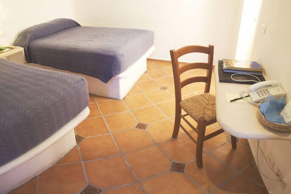 Standard Double Room, 2 Double Beds | In-room safe, desk, iron/ironing board, free cribs/infant beds