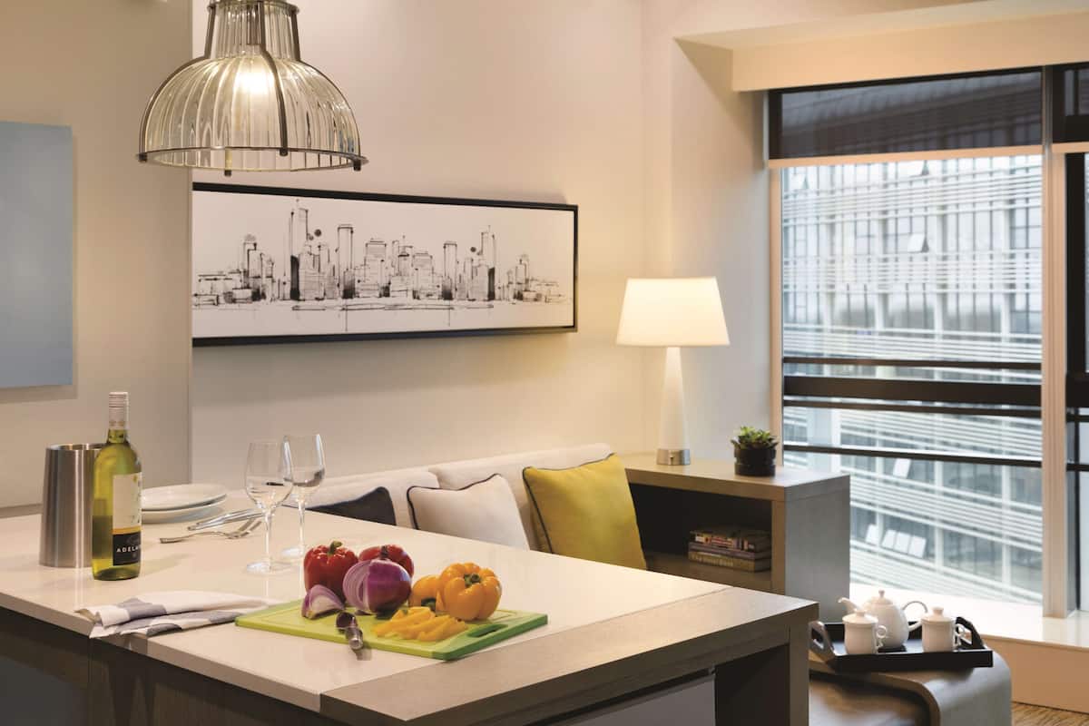 Suite, 1 Bedroom (Speciallty) | Pillowtop beds, in-room safe, desk, blackout drapes