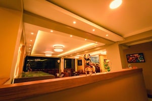 Sala de estar en el lobby