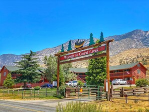 Entrada de la propiedad