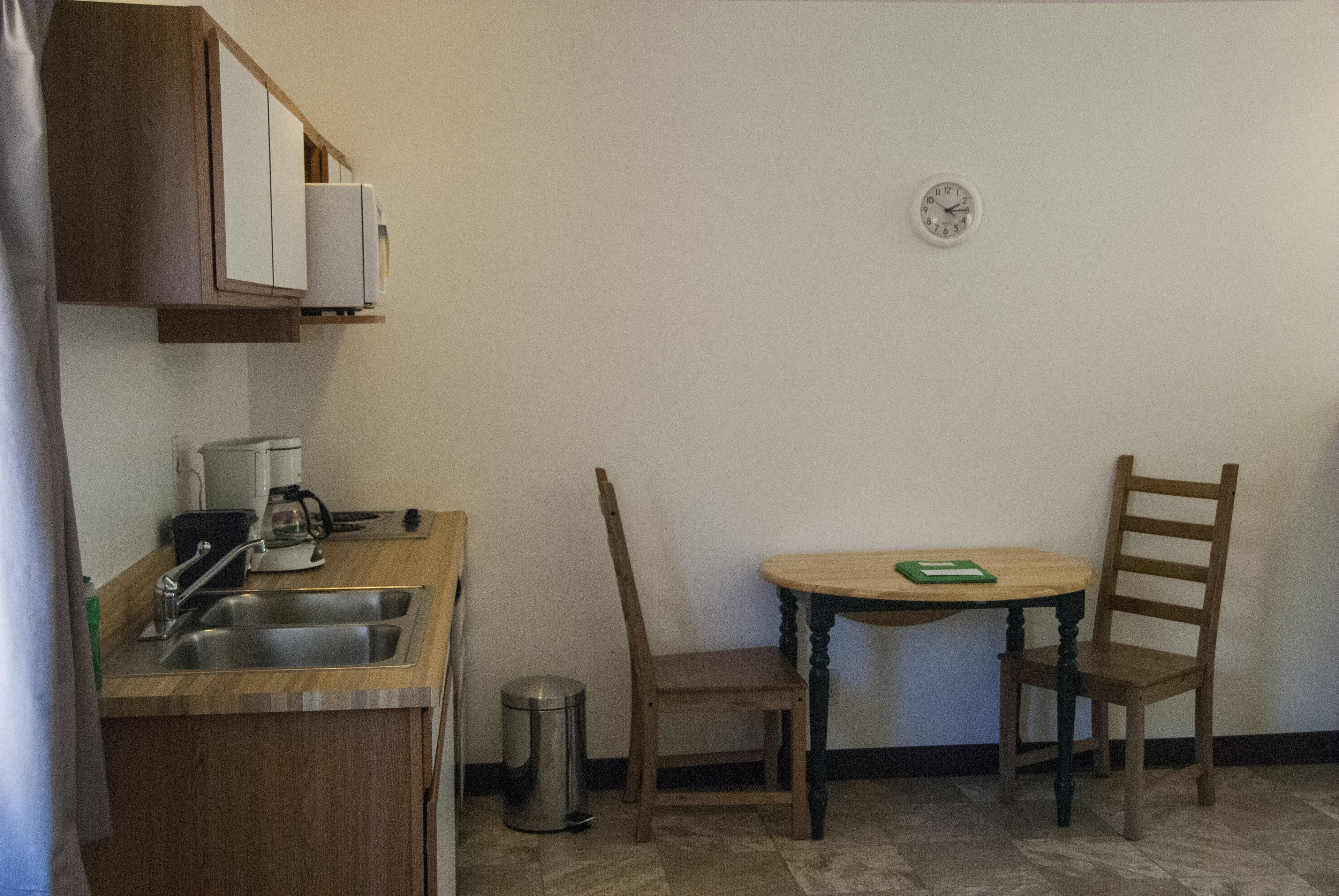 Spiseområde på rommet