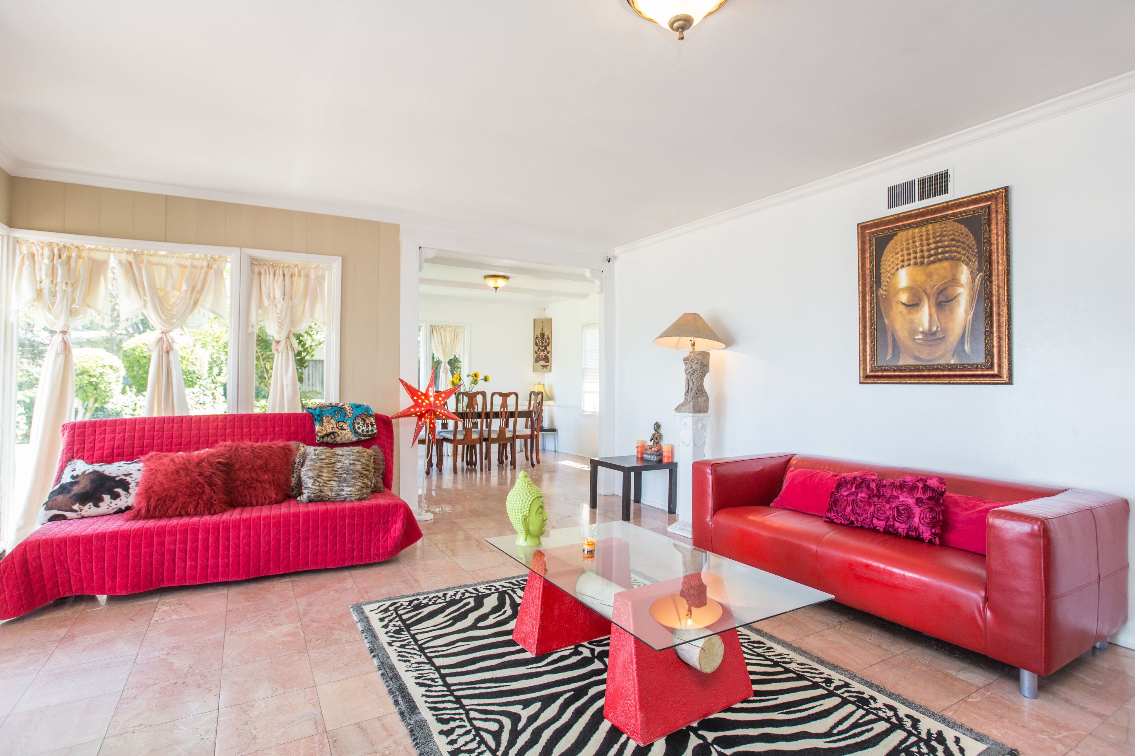 House, 3 Bedrooms, 2 Bathrooms | Living area | TV, DVD player