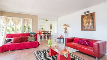 House, 3 Bedrooms, 2 Bathrooms | Living area | TV, DVD player