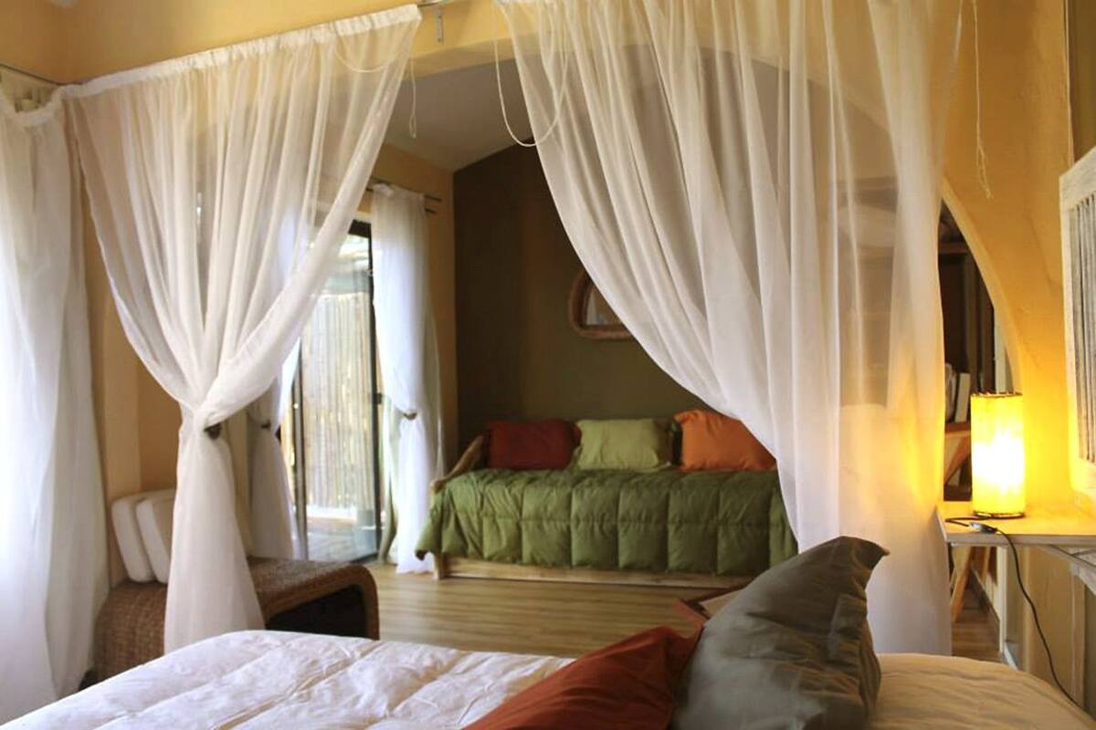 Minibar, in-room safe, blackout curtains, free cots/infant beds