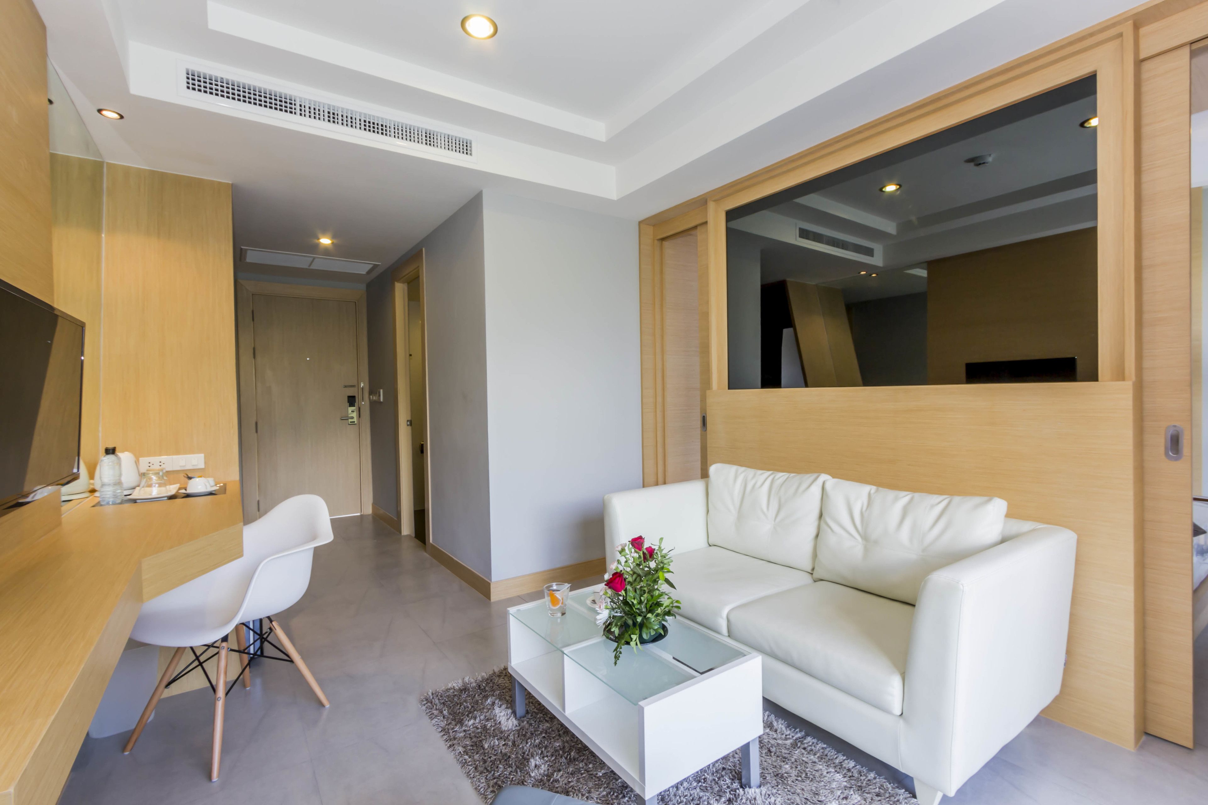 junior double room | living room | 32-inch led tv with satellite channels, tv, fireplace