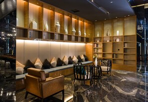 Zona de estar del vestíbulo