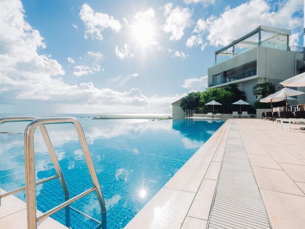 Seasonal outdoor pool