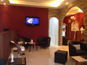 Sala de estar en el lobby