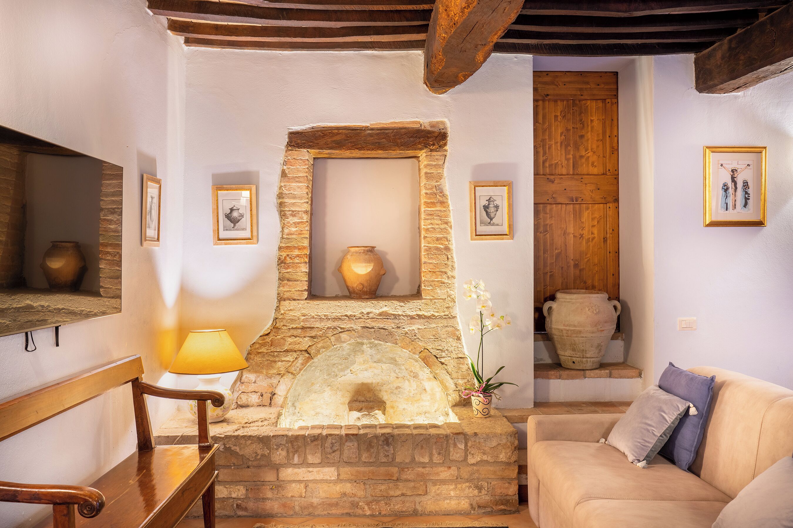 Apartment, 1 Bedroom, Poolside | Living area | LCD TV