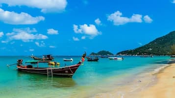 Nálægt ströndinni