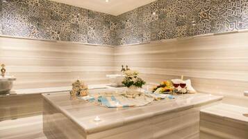 Couples treatment room(s), Turkish bath/hammam, body treatments