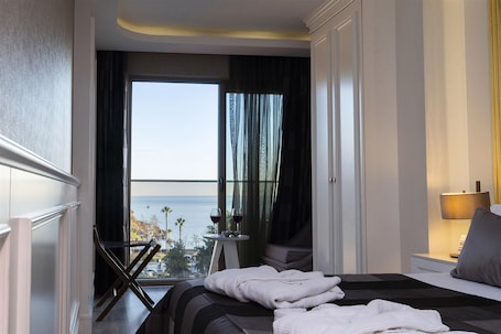 Sábanas italianas Frette y ropa de cama de alta calidad. Sky Kamer Hotel