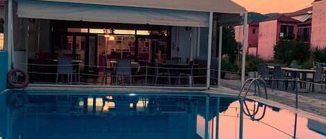 Voorkant van accommodatie