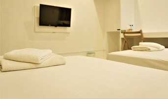 Minibar, in-room safe, desk, laptop workspace