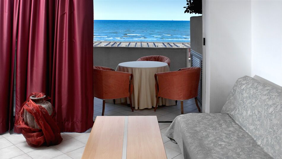 Appartamento Suite C , 1 camera da letto, angolo cottura, vista mare | Coin séjour