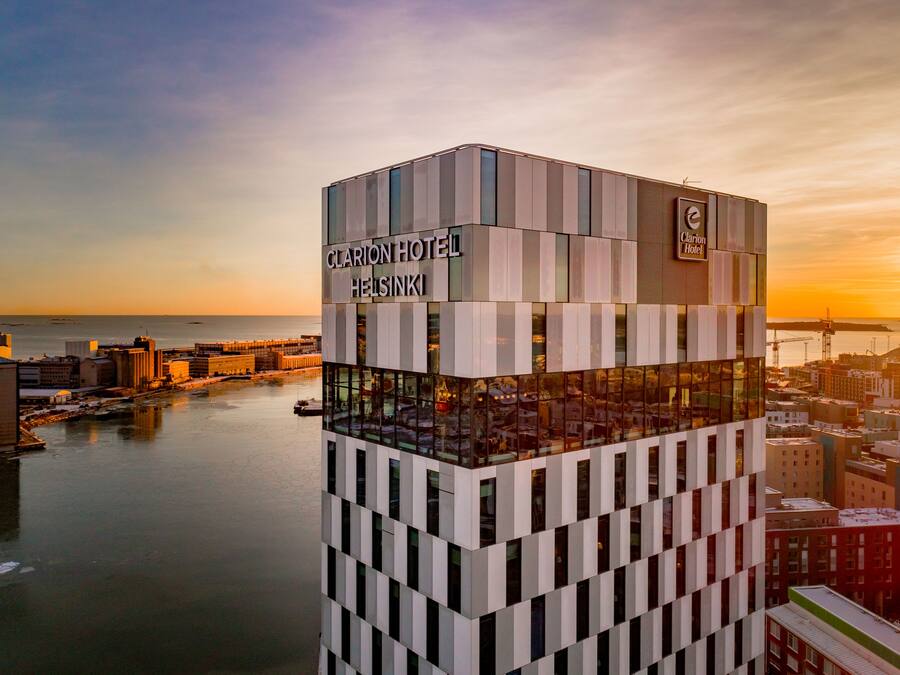 Voorkant van accommodatie