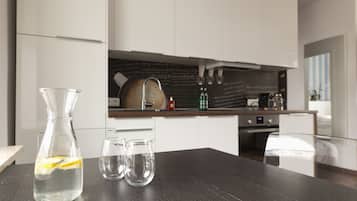 Apartment, 1 Bedroom (Chmielna 122) | Private kitchenette | Full-size fridge, oven, stovetop, dishwasher