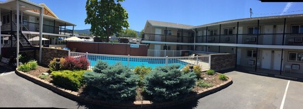 Seasonal outdoor pool