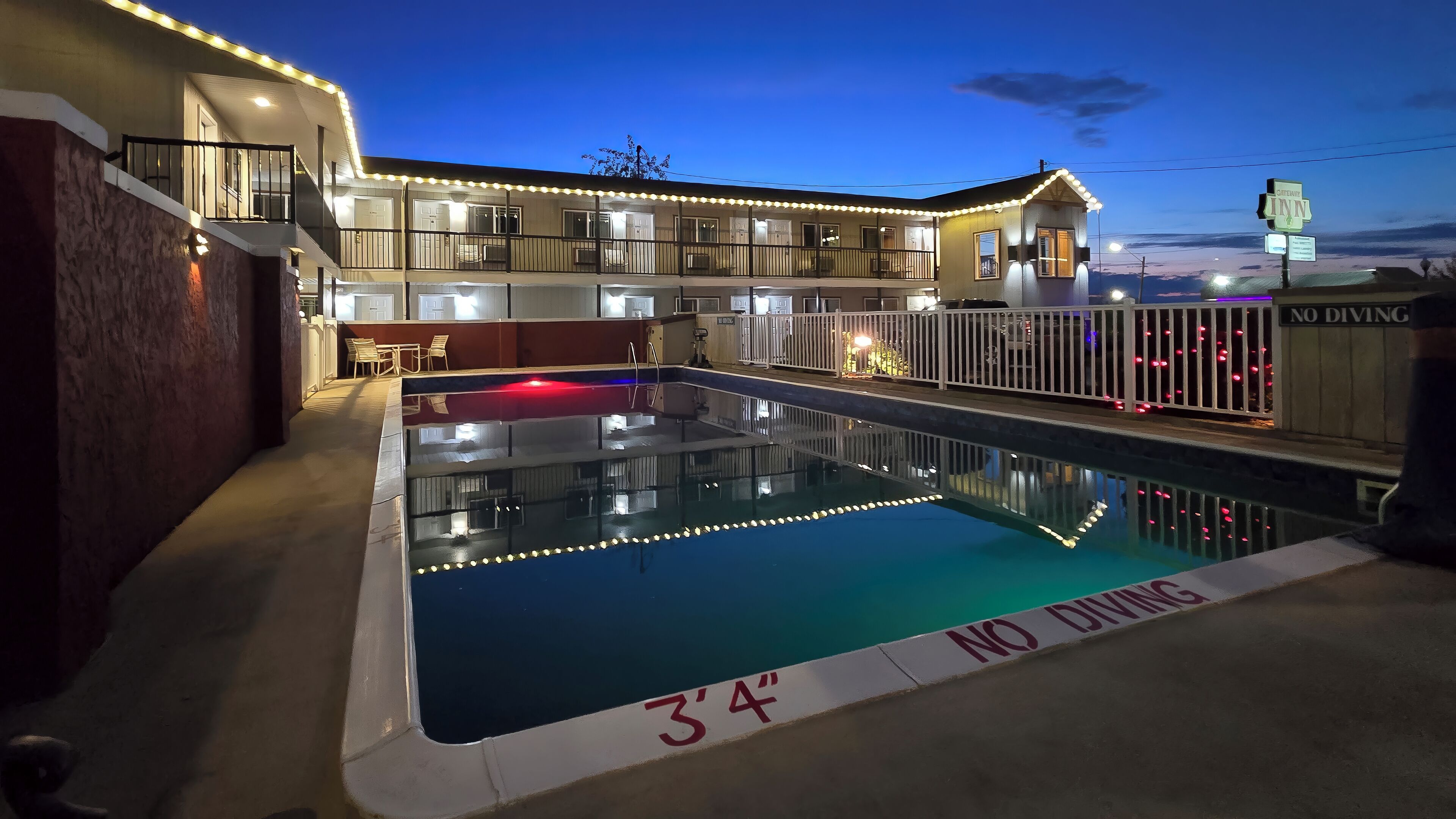 Alberca al aire libre por temporada 