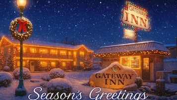 Fassade der Unterkunft