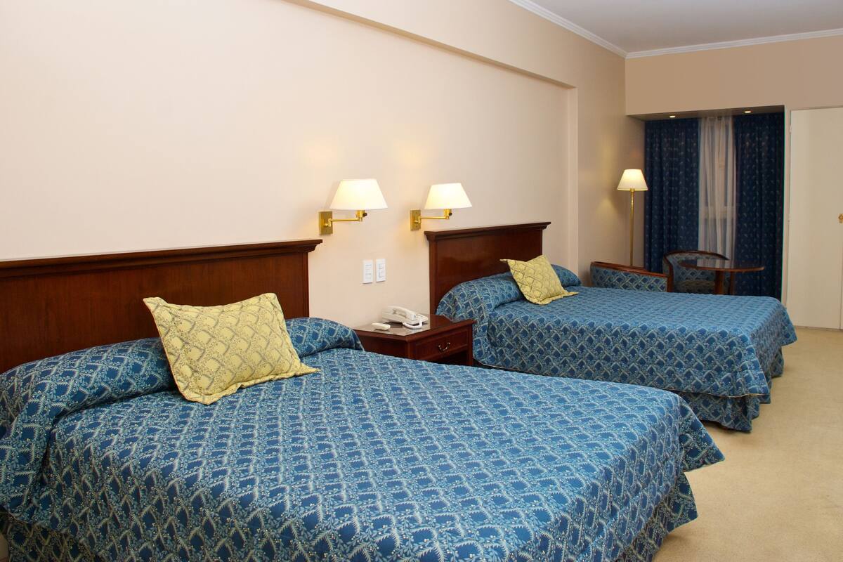 Executive Room, 2 Queen Beds | Premium bedding, desk, blackout drapes, cribs (free)