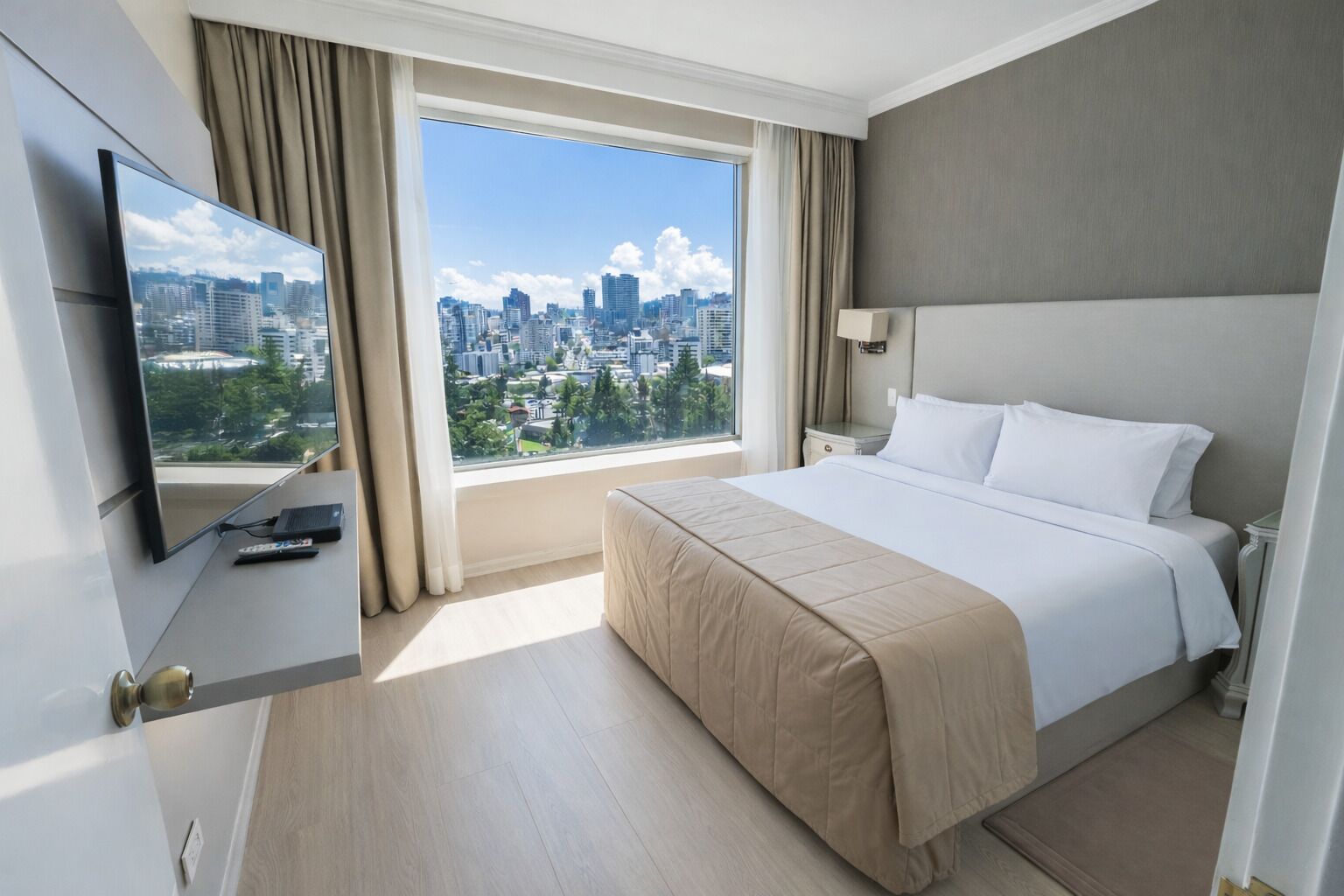 Suite, 2 Bedrooms, Kitchen | Premium bedding, in-room safe, desk, blackout curtains