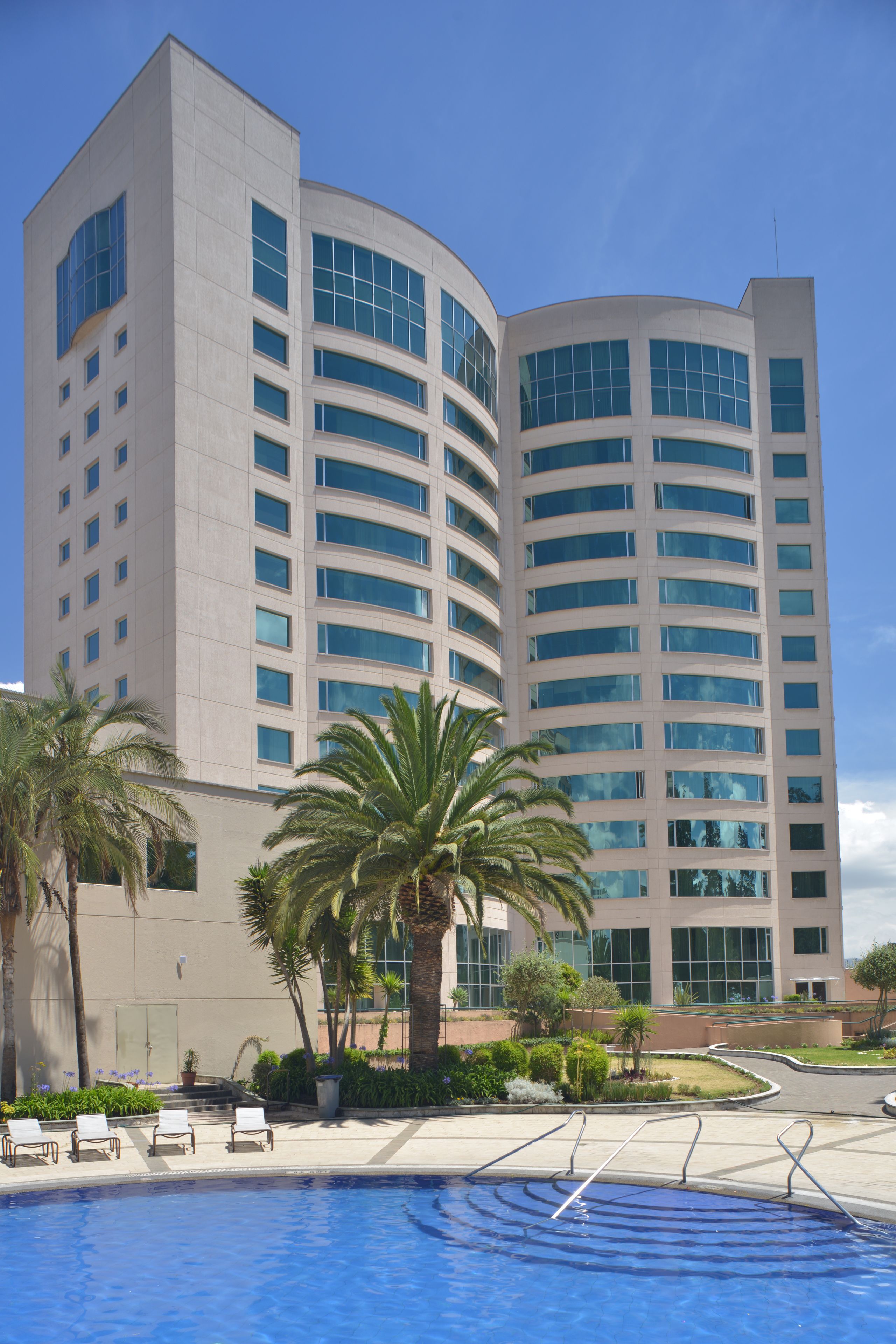 Facciata della struttura