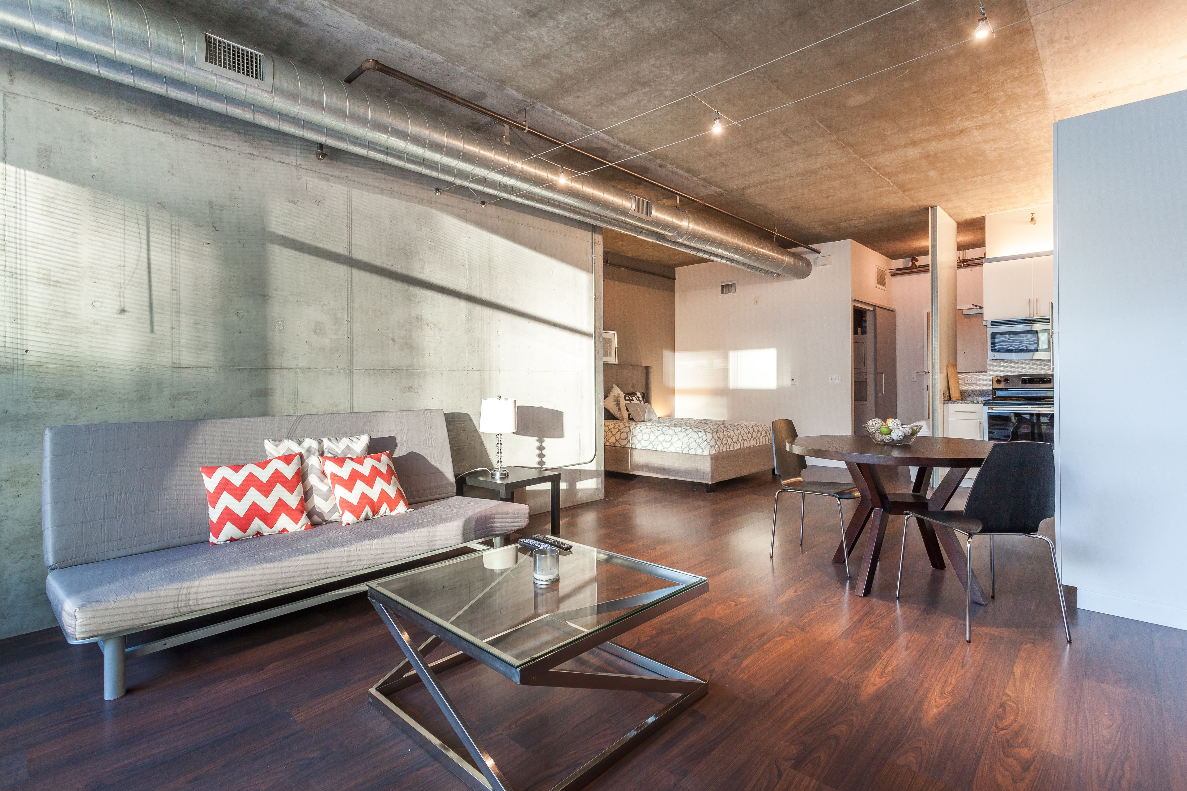 Luxury Loft 1 Bedroom 7 (with air mattress on request) | Living area | Flat-screen TV