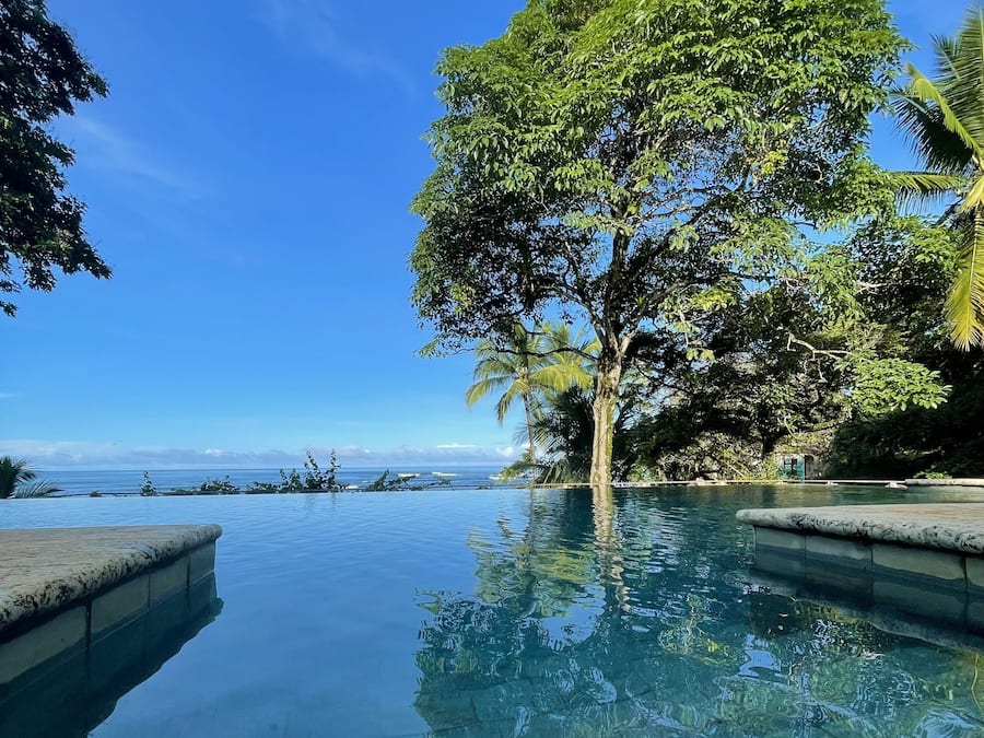 Alberca al aire libre, acceso de 08:00 a 22:00, y camastros