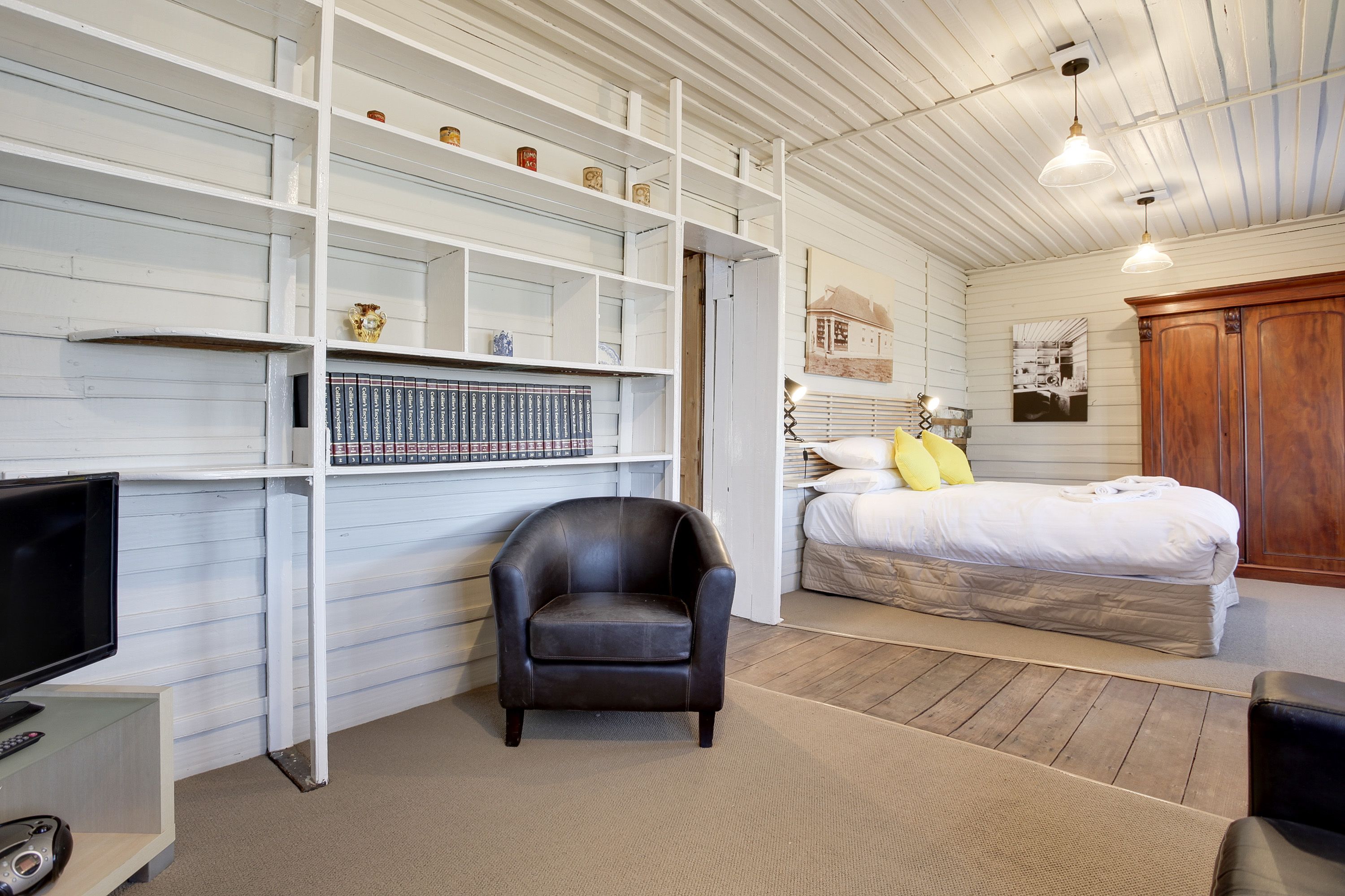 The Cottage (1837) | Living area | Flat-screen TV, iPod dock