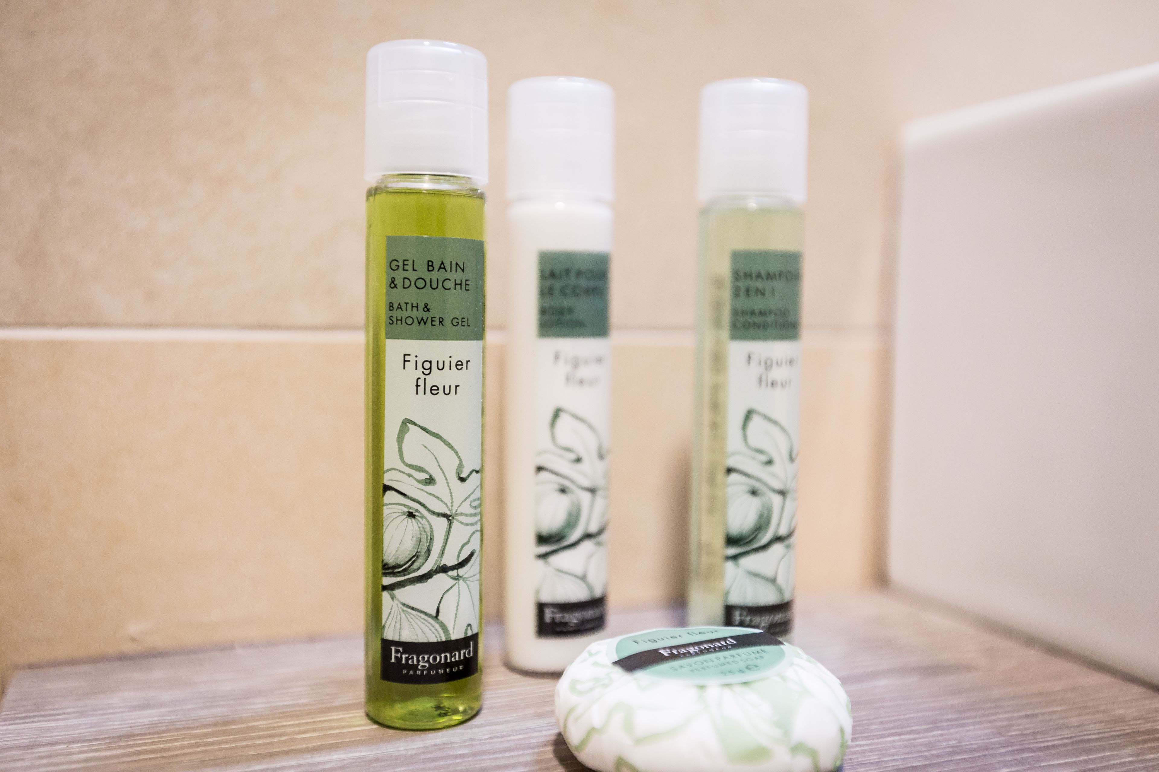 shower, free toiletries, hair dryer, slippers