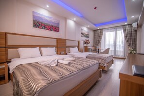 Double or Twin Room, Mountain View | Egyptian cotton sheets, premium bedding, minibar, in-room safe