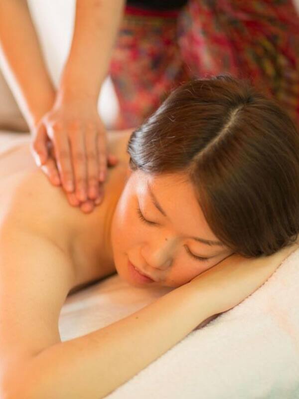 Hot tub, body treatments, aromatherapy, hot stone massages, facials