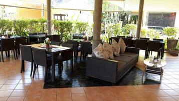 Sala de estar en el lobby