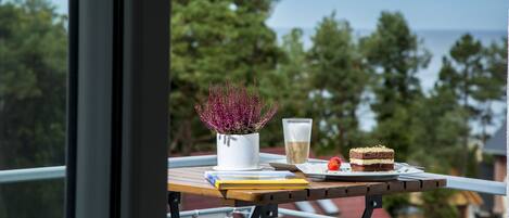 Uitzicht vanuit accommodatie