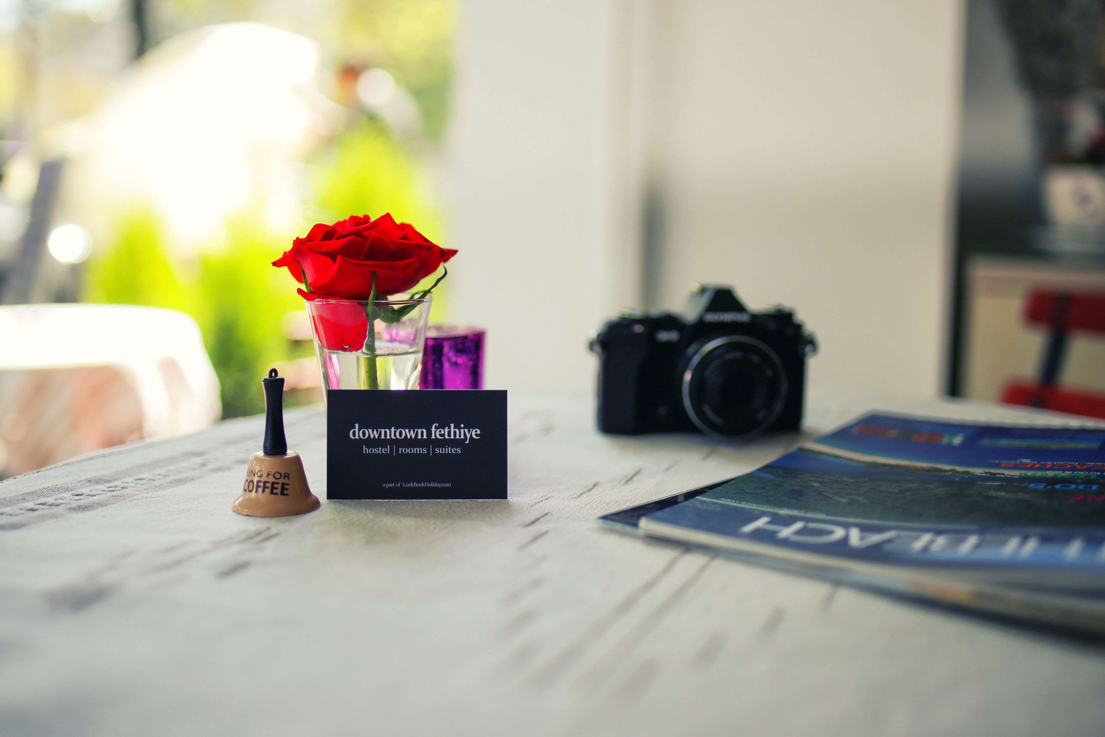 check-in/check-out kiosk