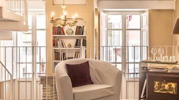 Comfort Suite, 1 Bedroom, Balcony | Living area | LCD TV