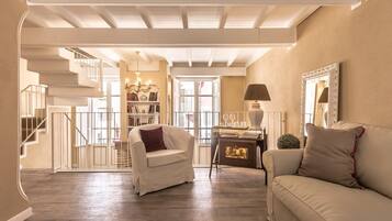 Comfort Suite, 1 Bedroom, Balcony | Living area | LCD TV