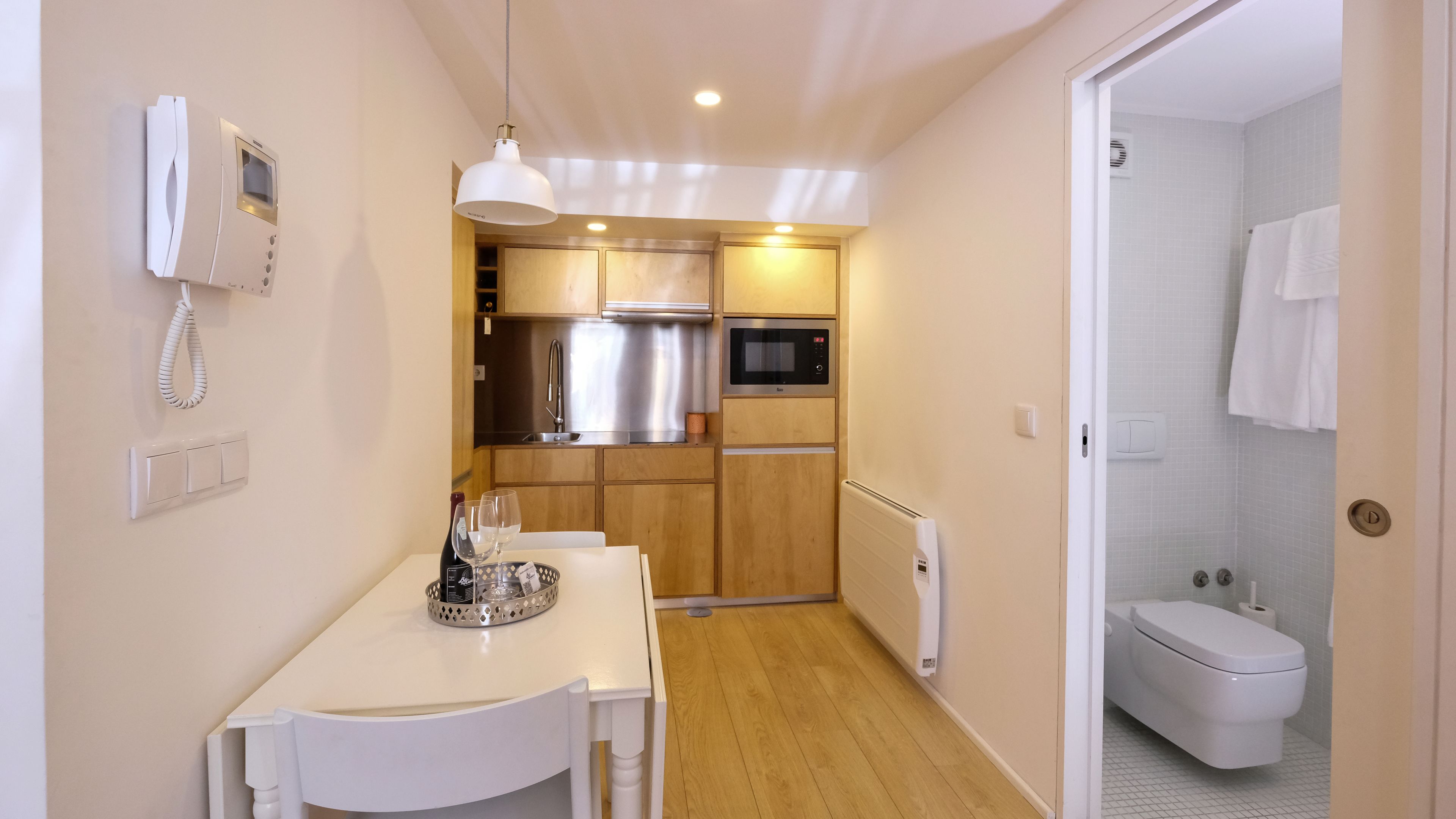 deluxe loft | private kitchen | fridge, stovetop, espresso maker, coffee/tea maker