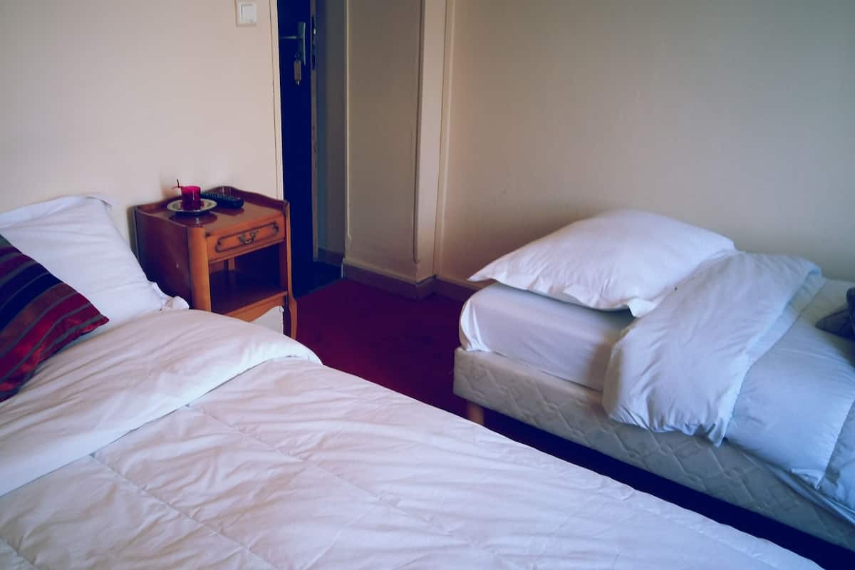 Triple Room | Desk, soundproofing, rollaway beds (surcharge), WiFi (free)