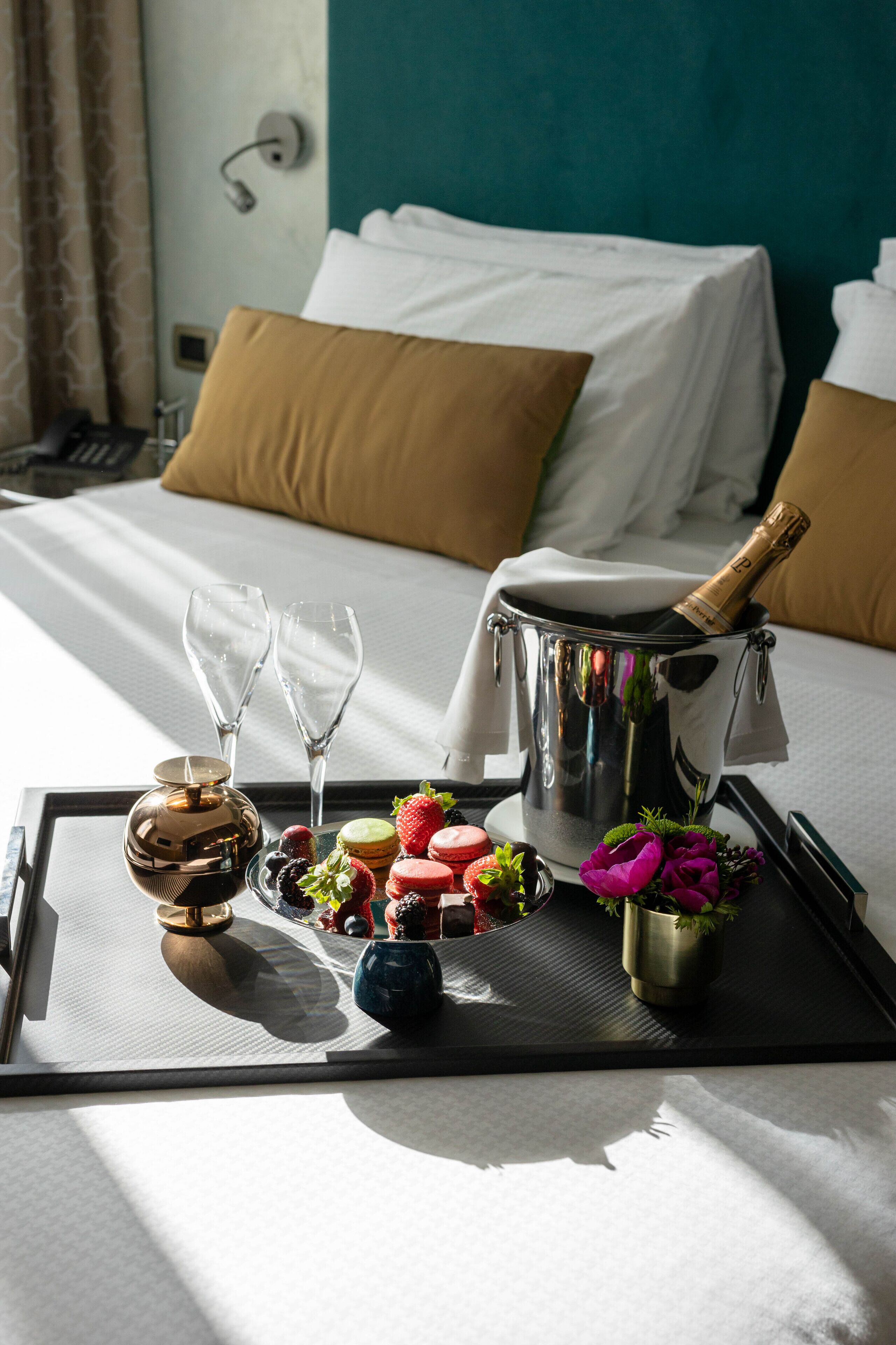 Camera Comfort con letto matrimoniale o 2 letti singoli | Servizio champagne