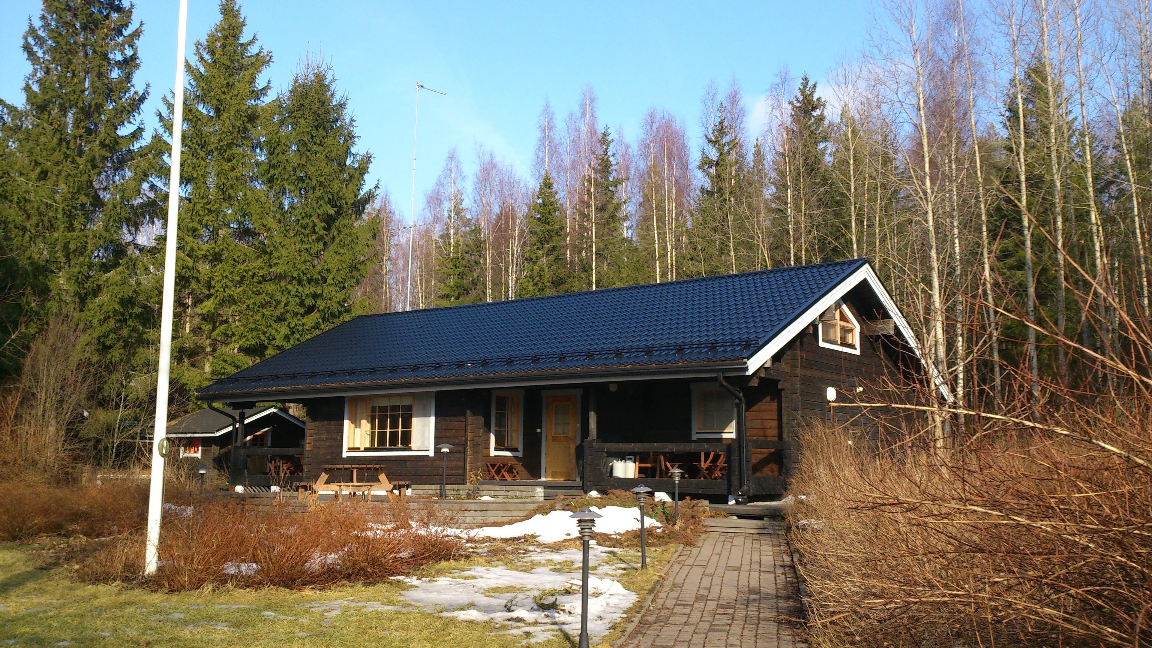 Majoituspaikan julkisivu